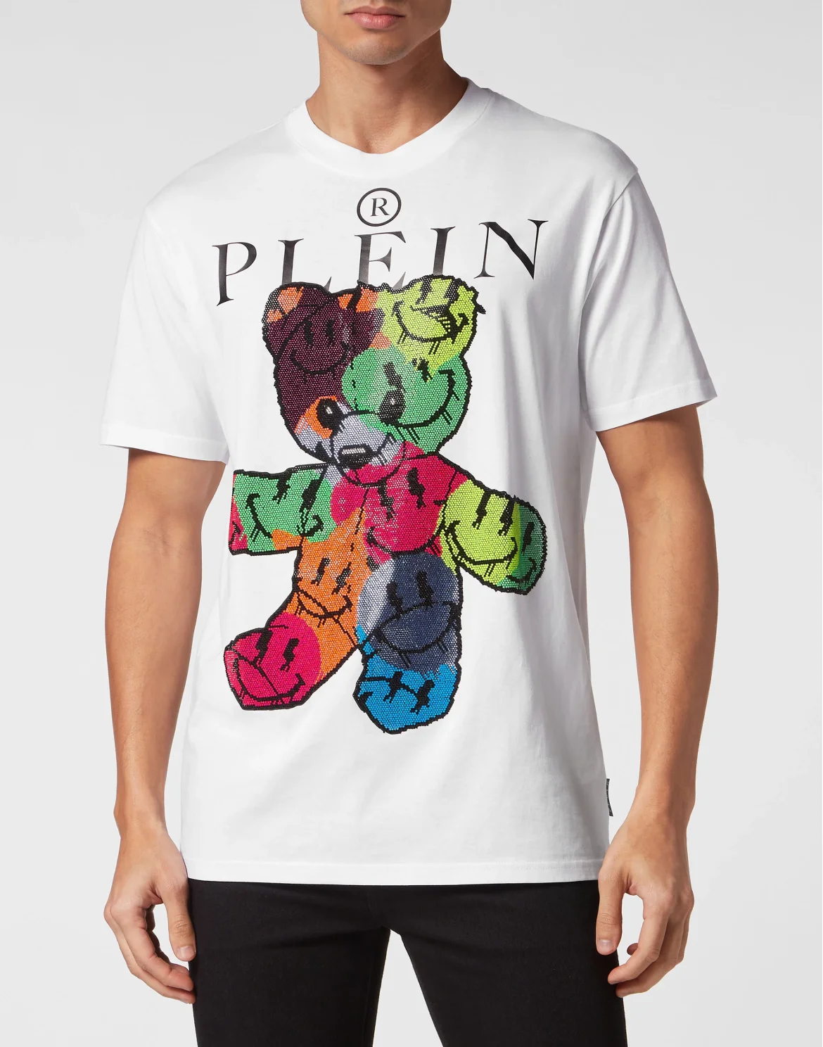 T-shirt Round Neck SS Teddy Bear, цвет: Белый