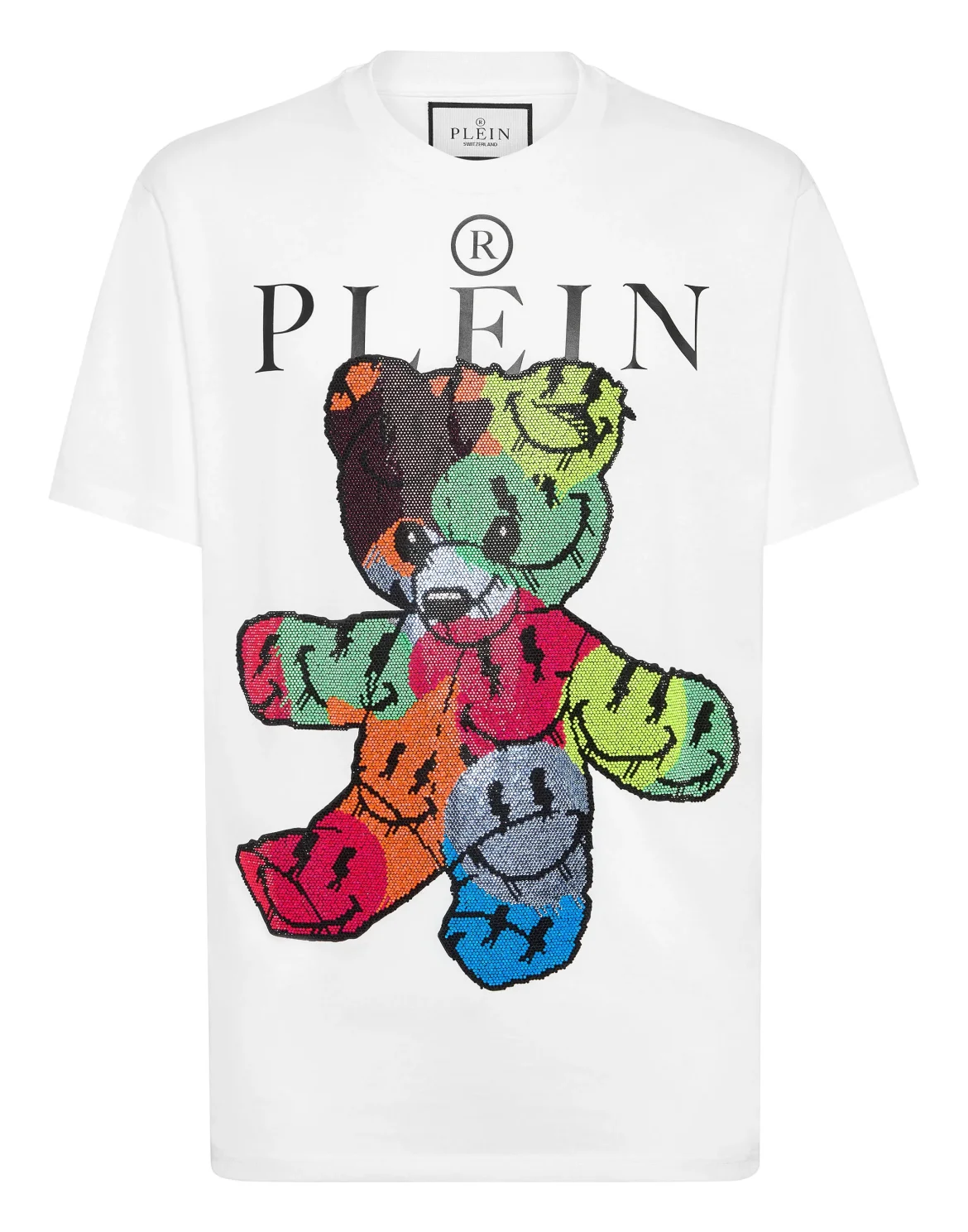 T-shirt Round Neck SS Teddy Bear, цвет: Белый