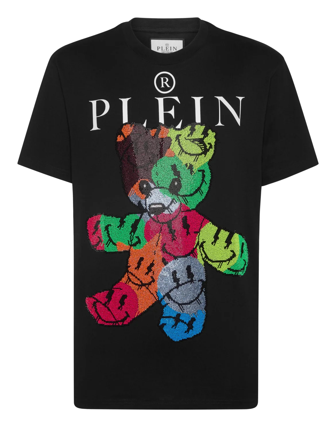 T-shirt Round Neck SS Teddy Bear, цвет: Черный