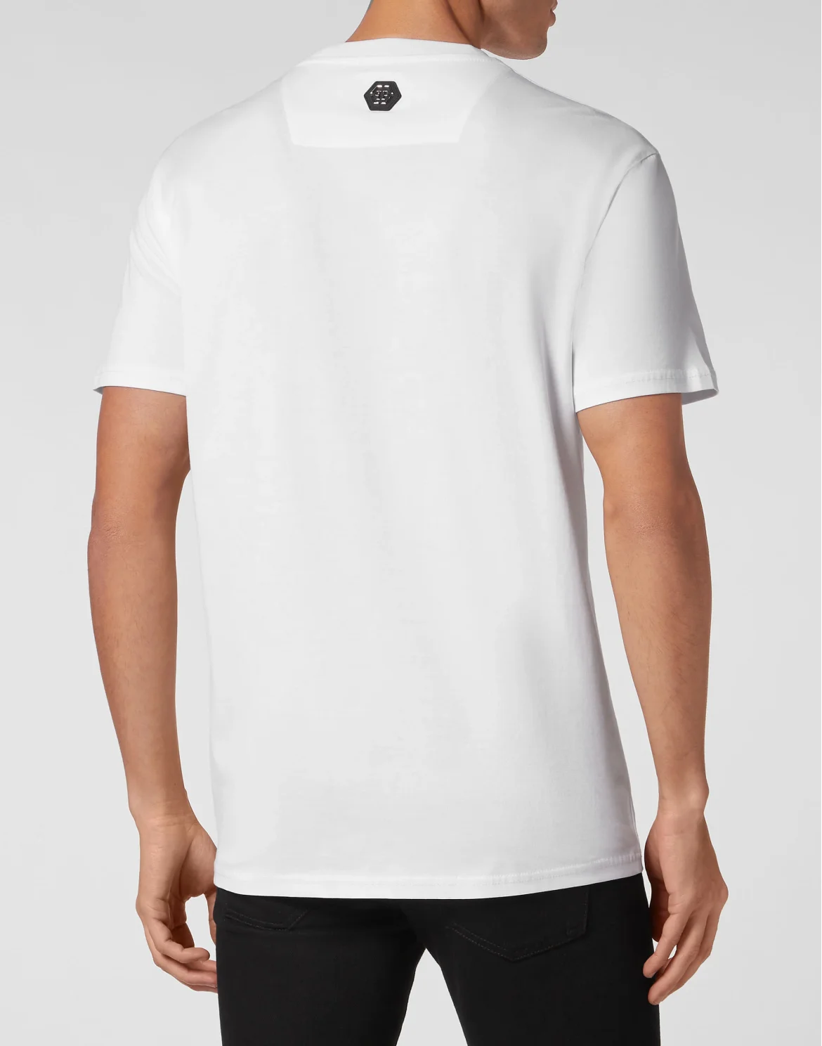 T-shirt Round Neck SS Skeleton, цвет: Белый
