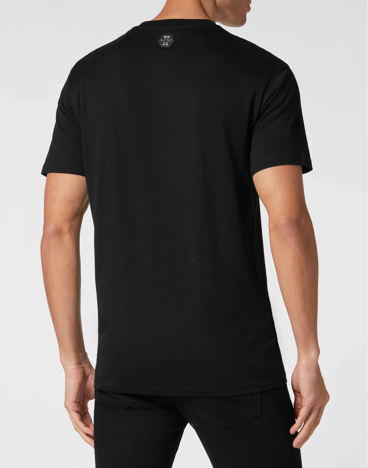 T-shirt Round Neck SS Skeleton, цвет: Черный
