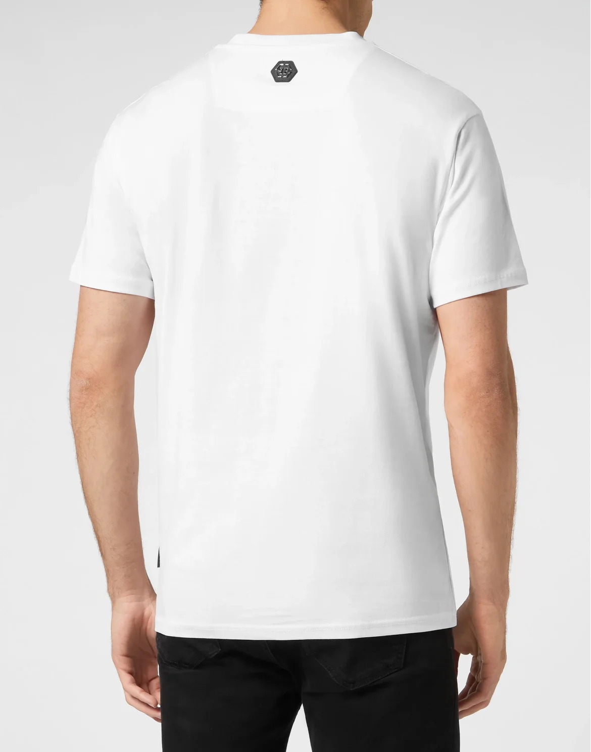 T-shirt Round Neck SS Skeleton, цвет: Белый