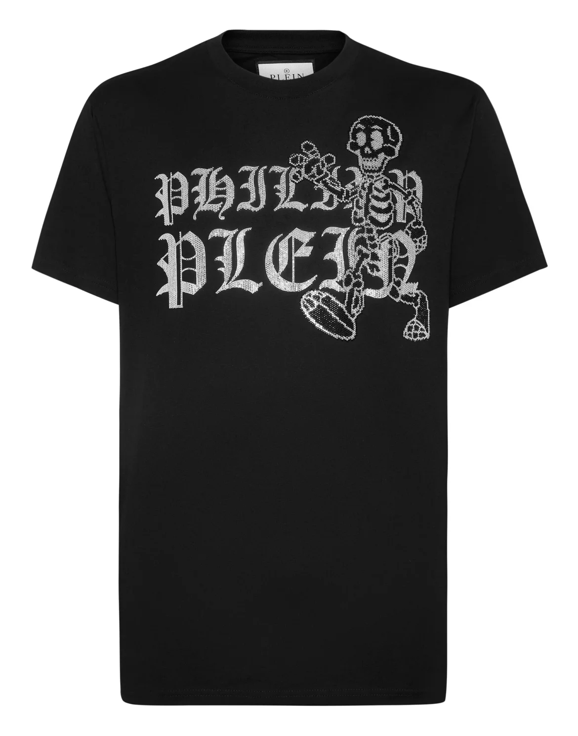 T-shirt Round Neck SS Skeleton, цвет: Черный