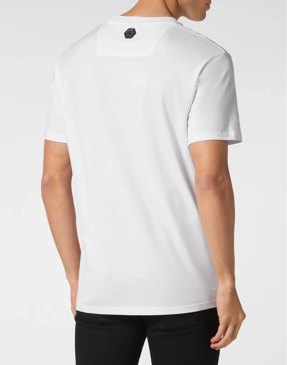 T-shirt Round Neck SS Smile, цвет: Белый