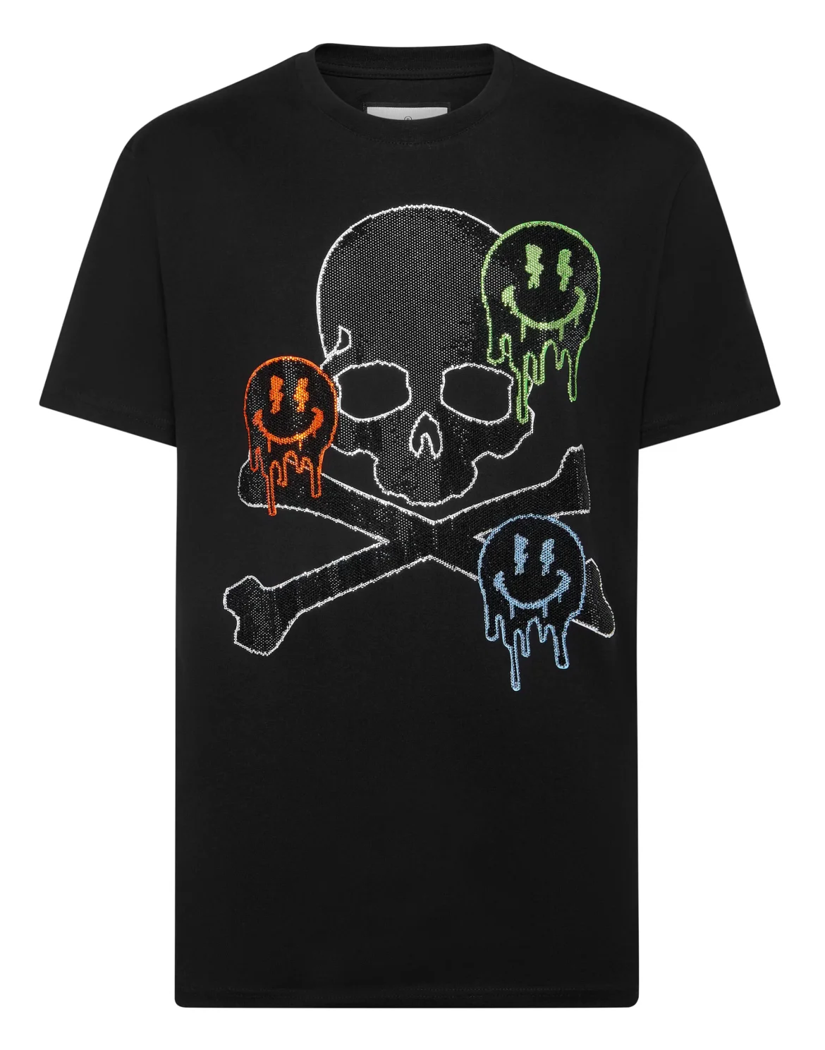 T-shirt Round Neck SS Skull&Bones, цвет: Черный