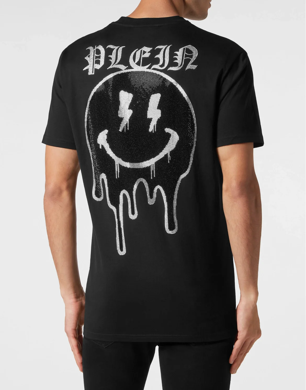 T-shirt Round Neck SS Smile, цвет: Черный