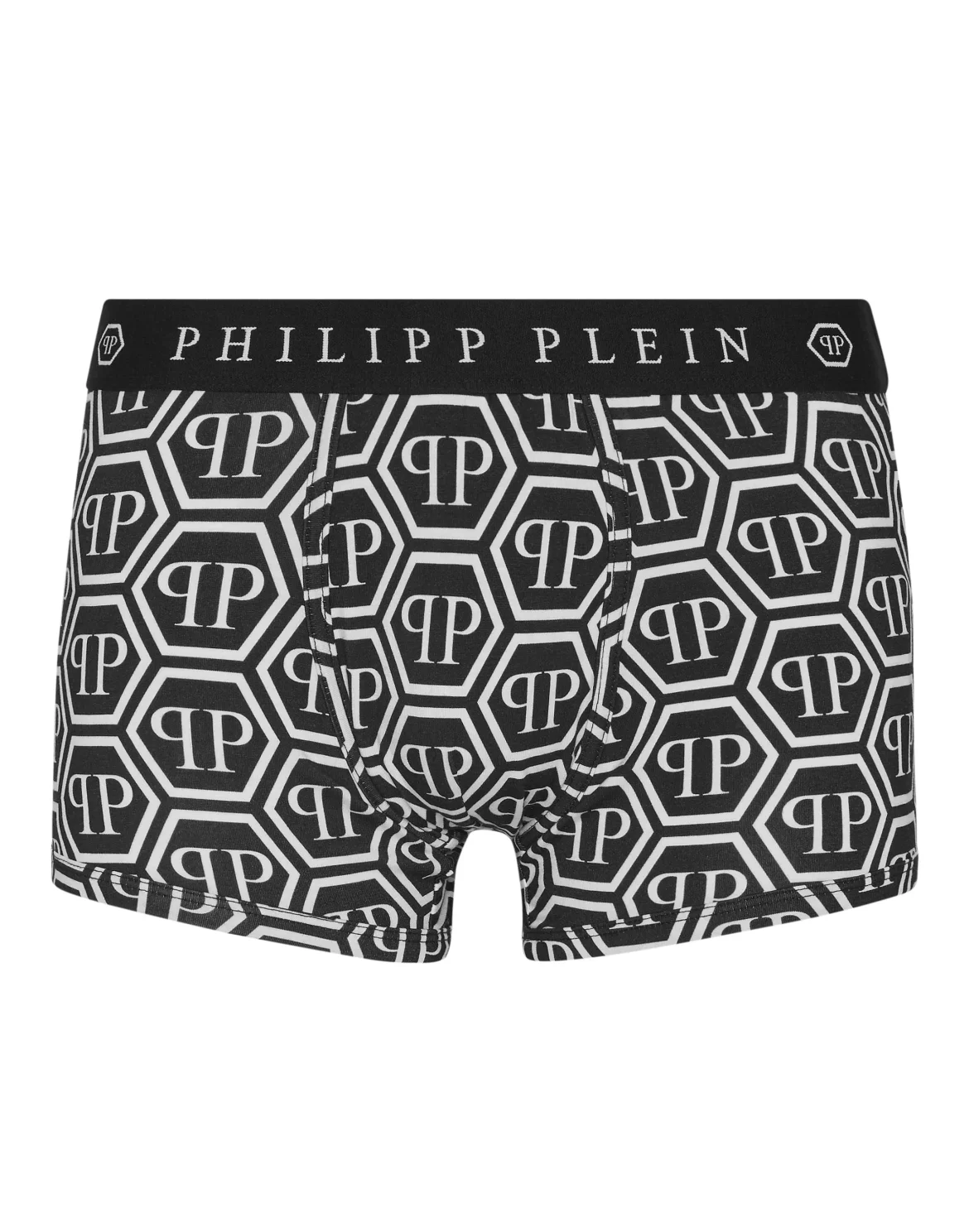 Box Briefs Monogram, цвет: Черный