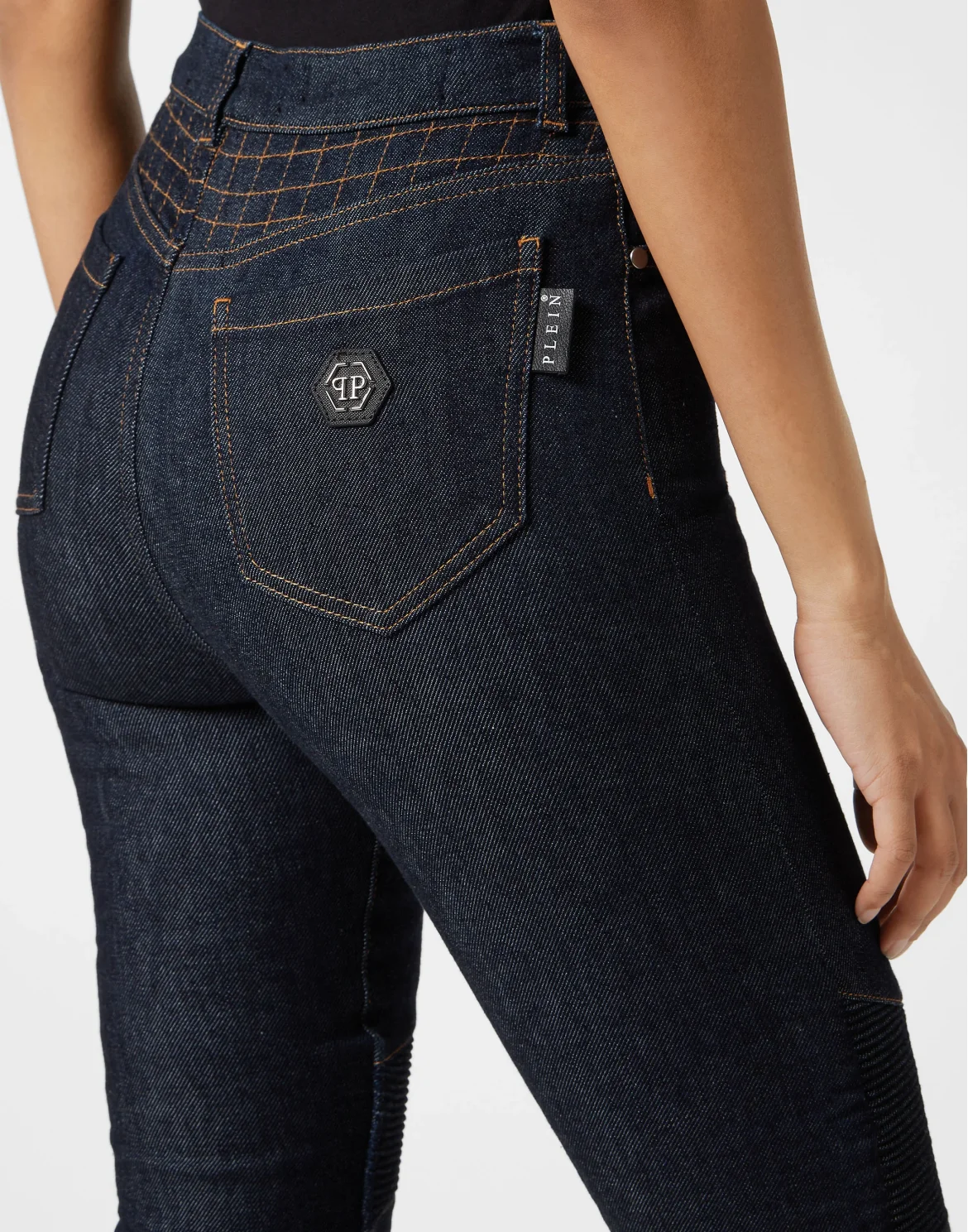 Denim Trousers Low Rise Bliker, цвет: Синий