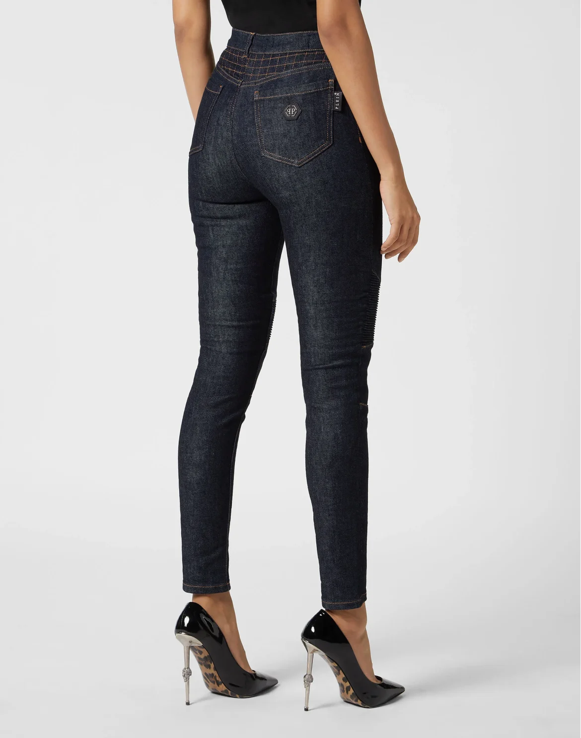 Denim Trousers Low Rise Bliker, цвет: Синий