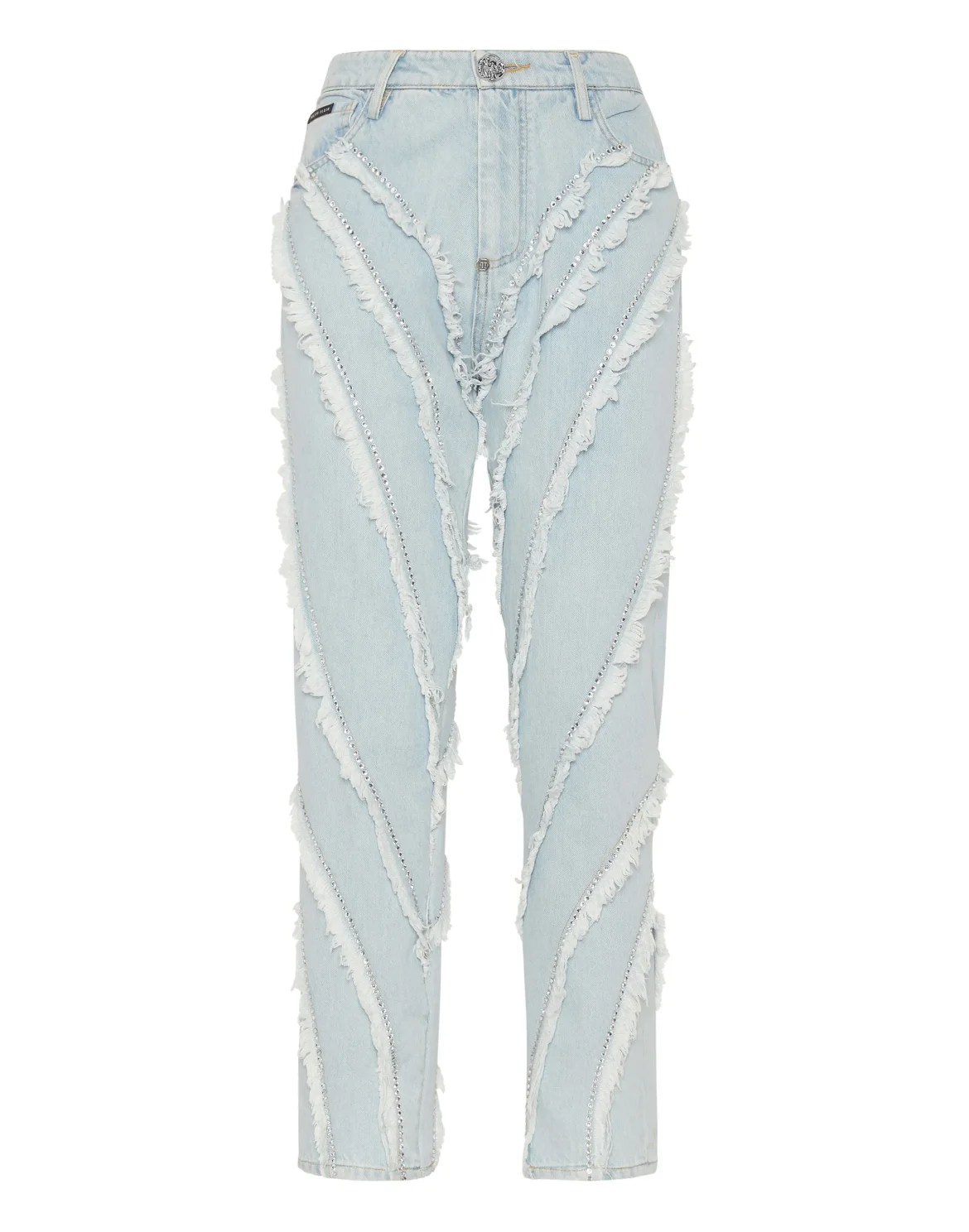 Denim Trousers Mom Fit, цвет: Голубой