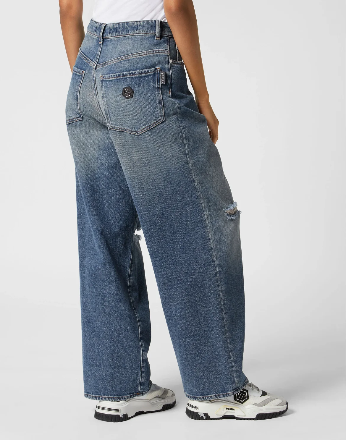 Denim Super Street Fit Trousers, цвет: Синий