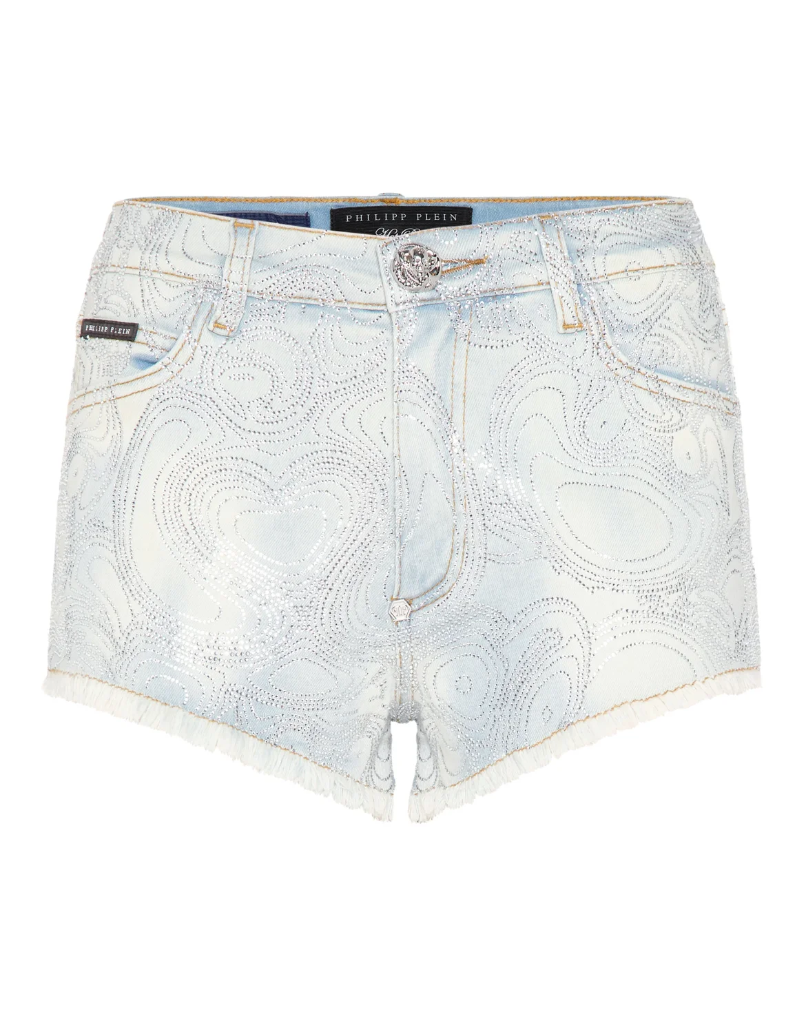 Denim Shorts Teddy Bear, цвет: Голубой