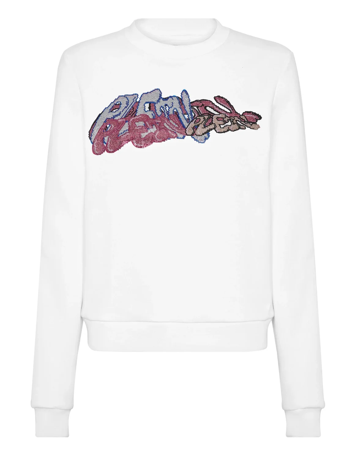 Sweatshirt Roundneck Bombing Graffiti, цвет: Белый