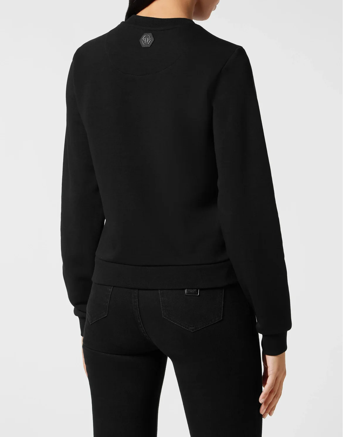 Strass Sweatshirt Roundneck Tutti Frutti, цвет: Черный