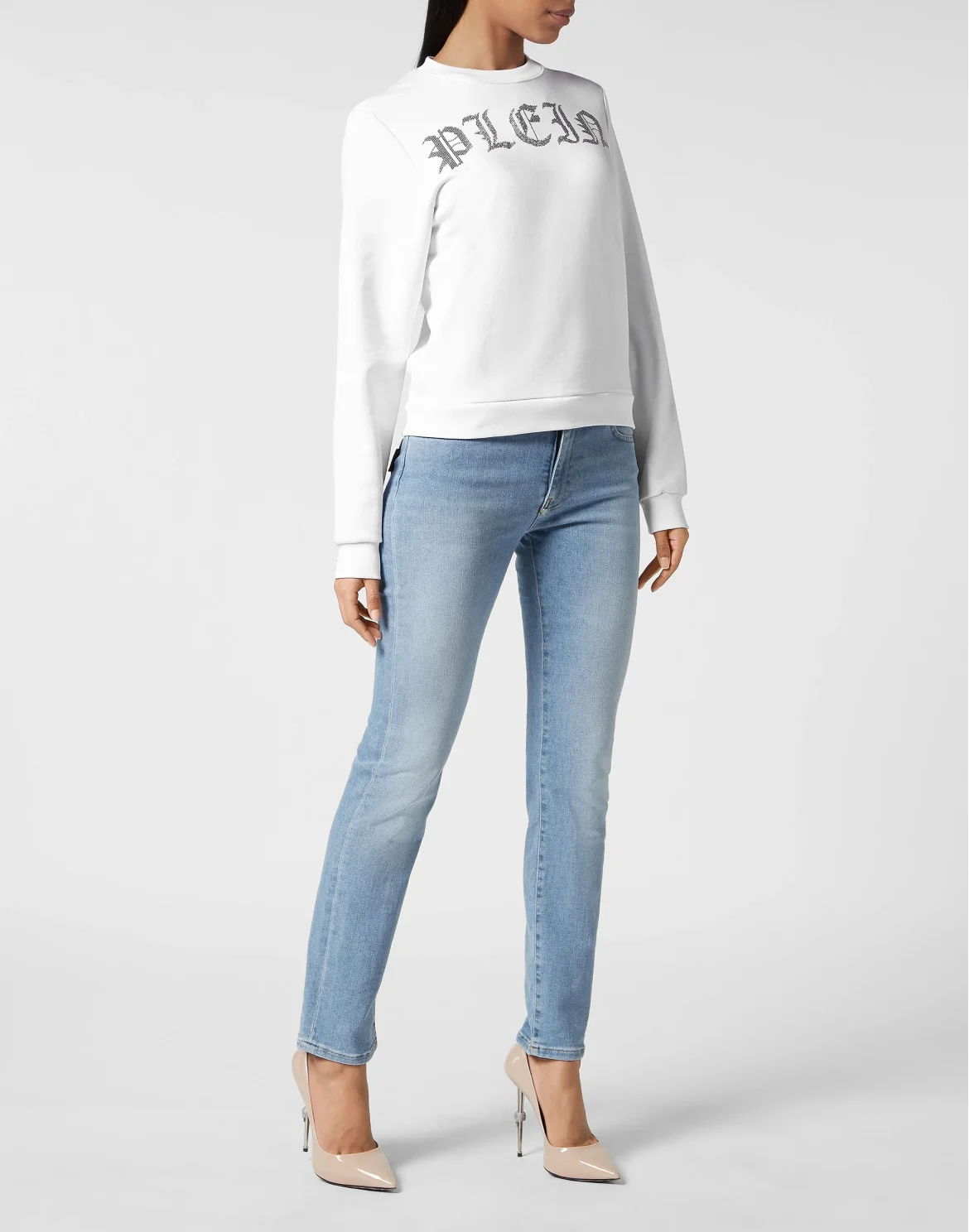 Sweatshirt Roundneck, цвет: Белый