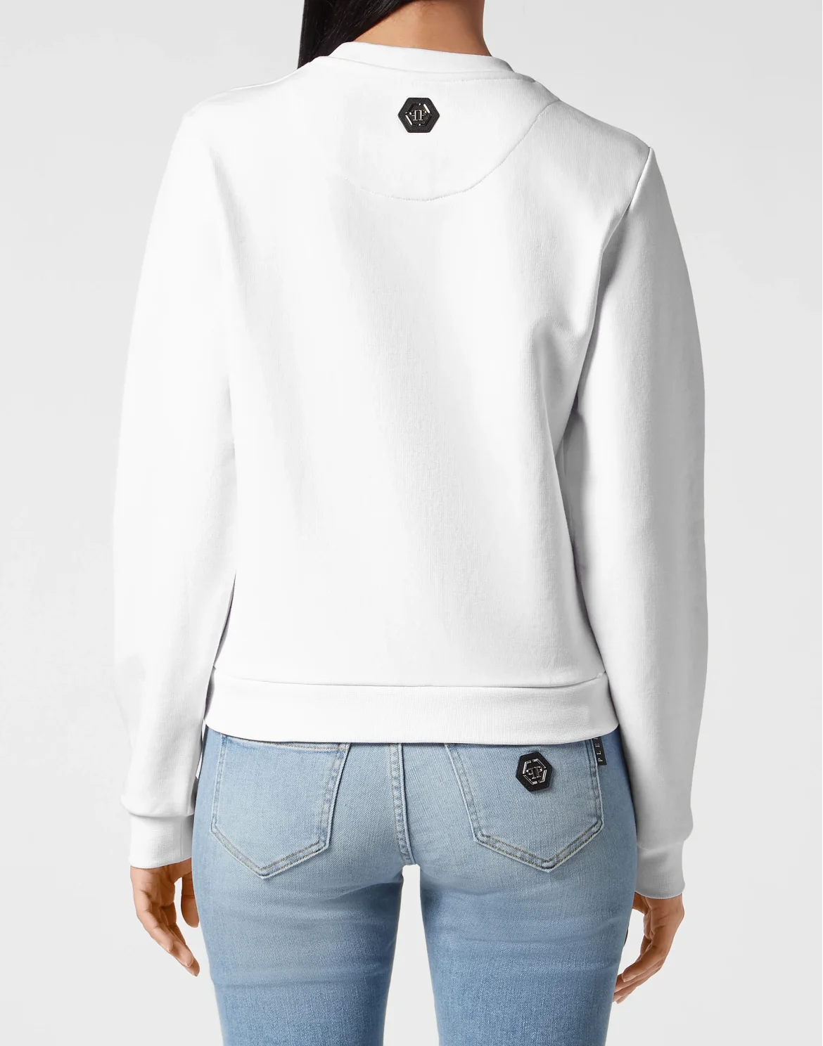 Sweatshirt Roundneck, цвет: Белый