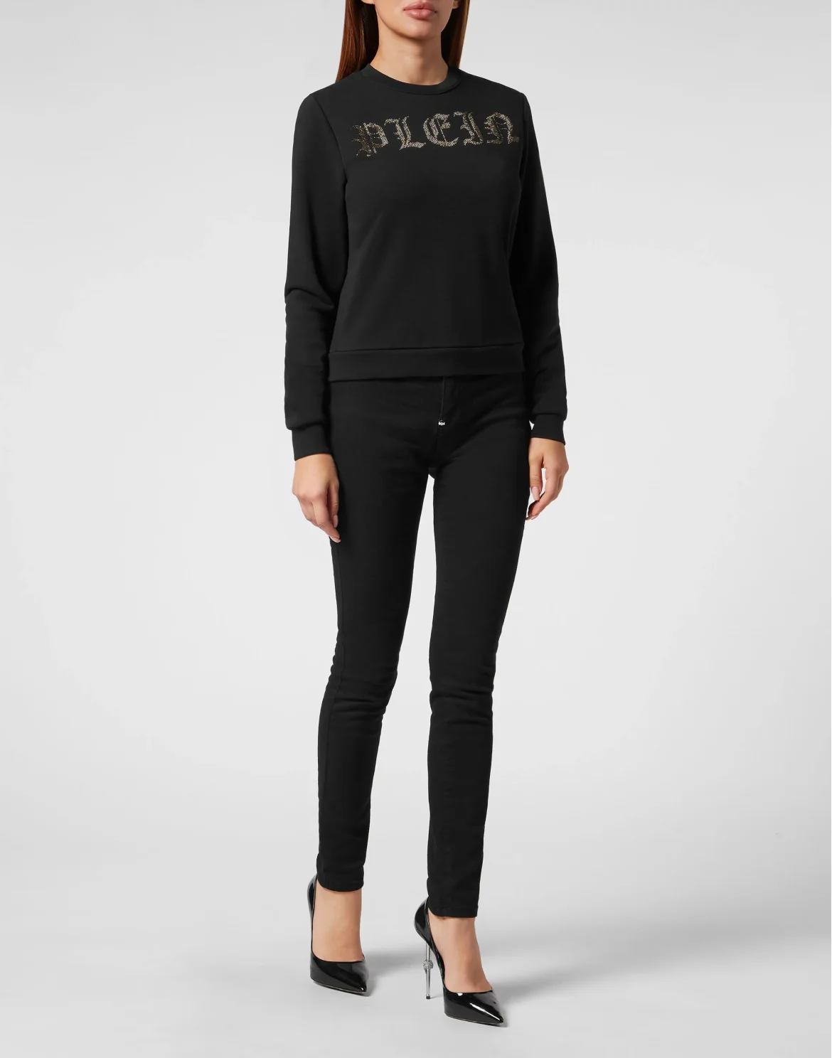 Sweatshirt Roundneck, цвет: Черный