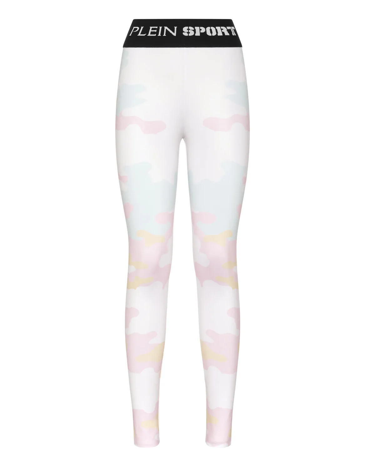 Jogging Cutting Leggings Camouflage, цвет: Белый
