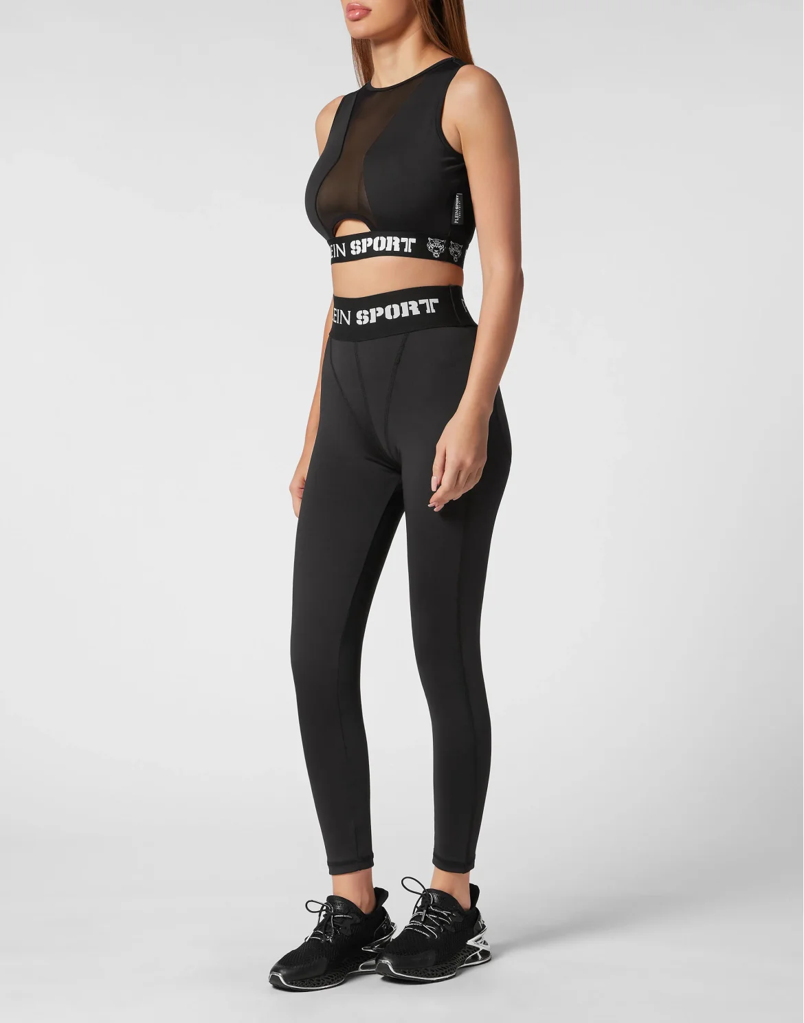 Jogging Push Up Leggings Basic, цвет: Черный