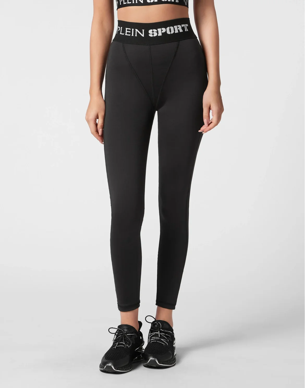 Jogging Push Up Leggings Basic, цвет: Черный