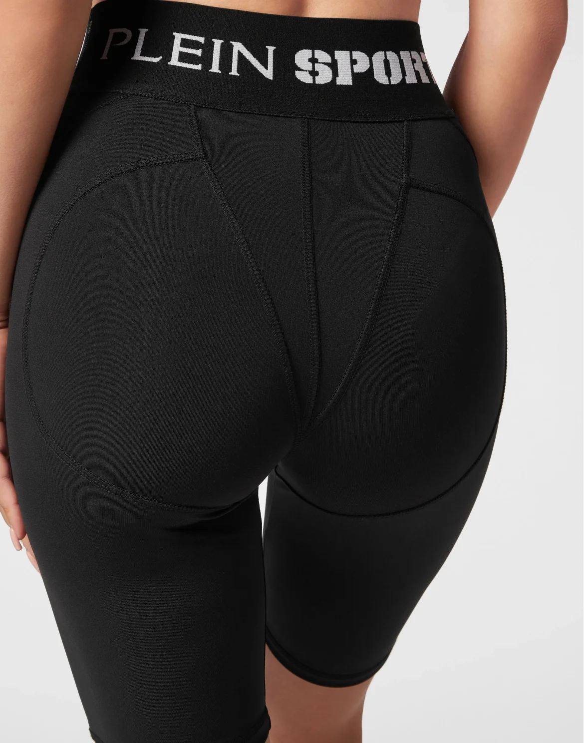 Jogging Cyclist Push Up Leggings Basic, цвет: Черный