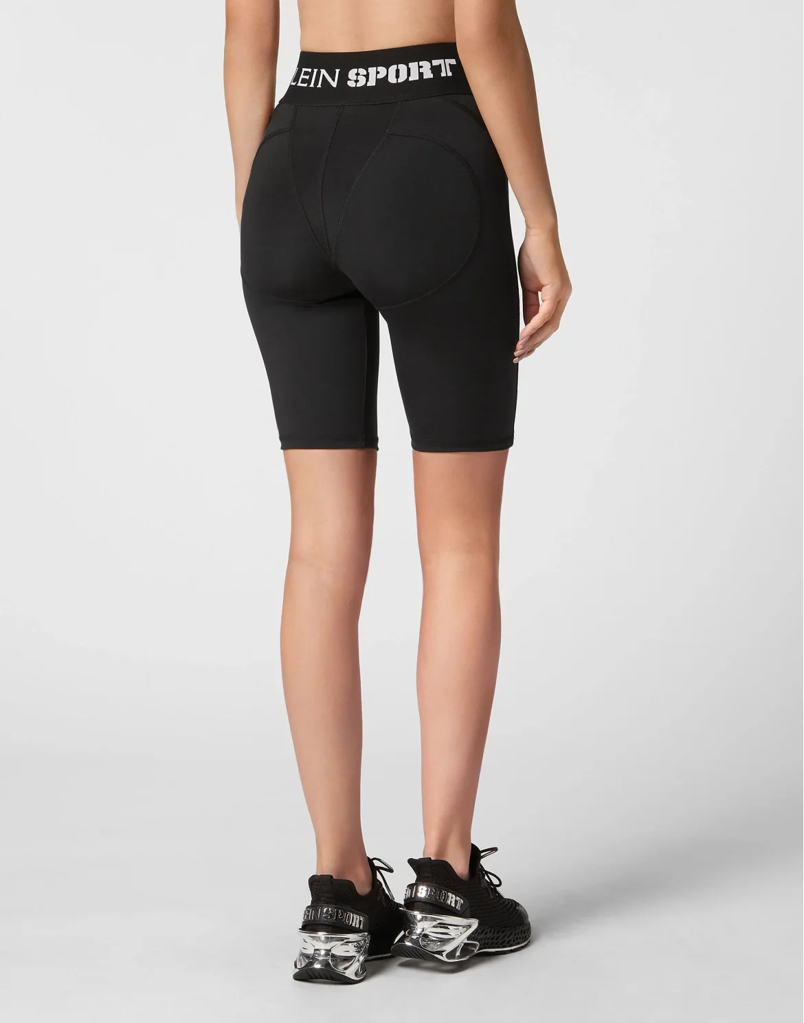 Jogging Cyclist Push Up Leggings Basic, цвет: Черный