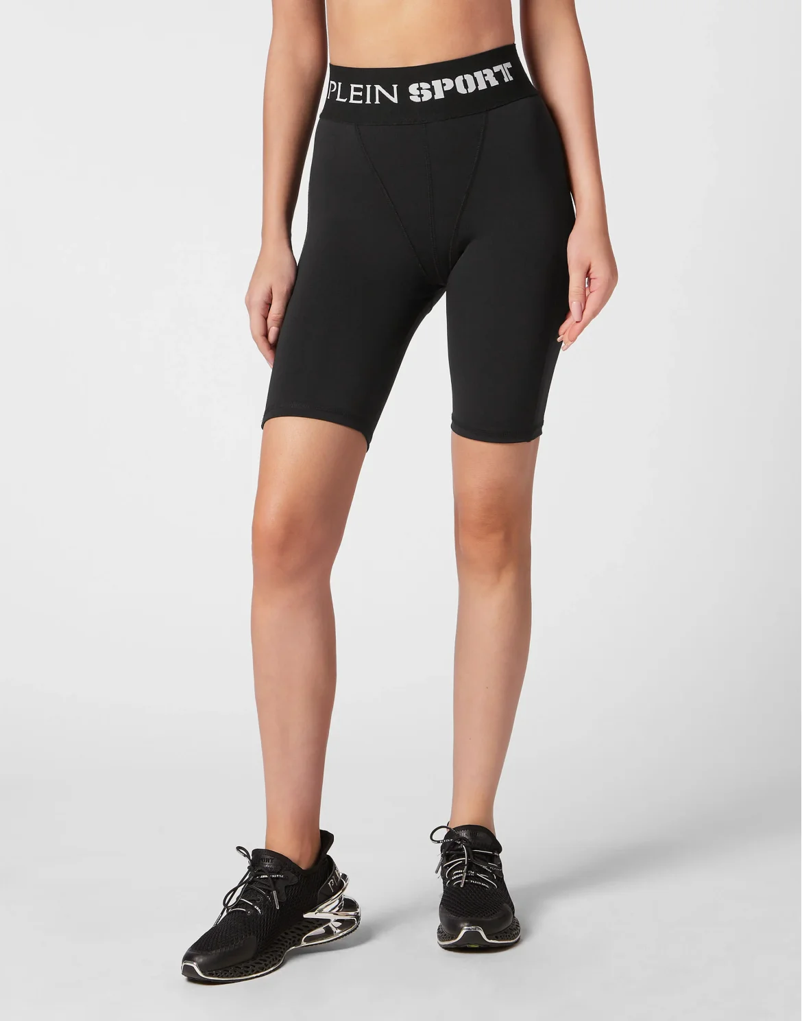 Jogging Cyclist Push Up Leggings Basic, цвет: Черный