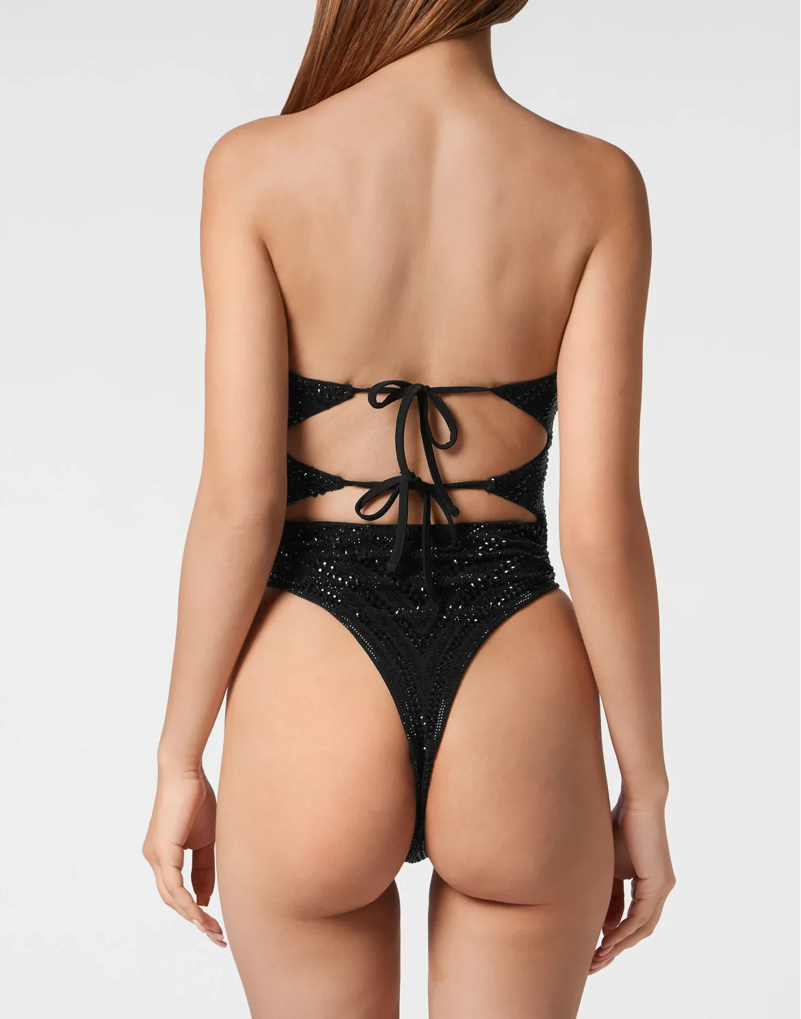 Monokini Crystal, цвет: Черный