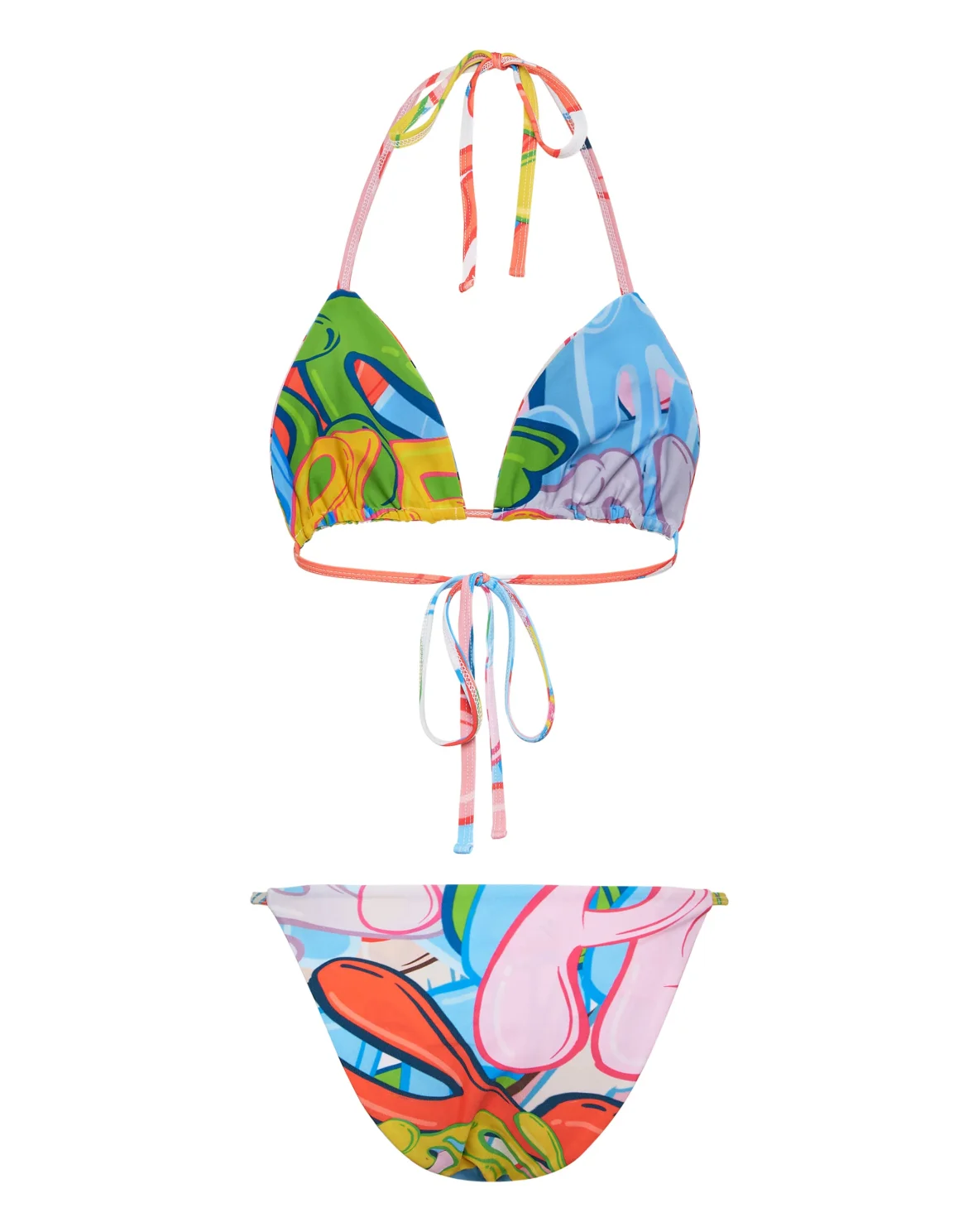 Bikini Bombing Graffiti, цвет: Мультиколор