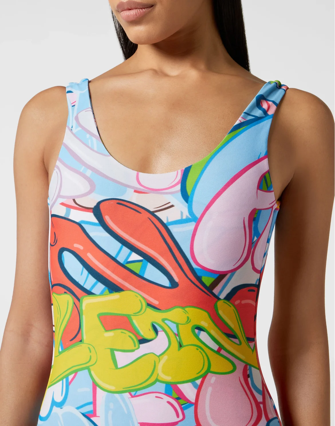 Monokini Bombing Graffiti, цвет: Мультиколор