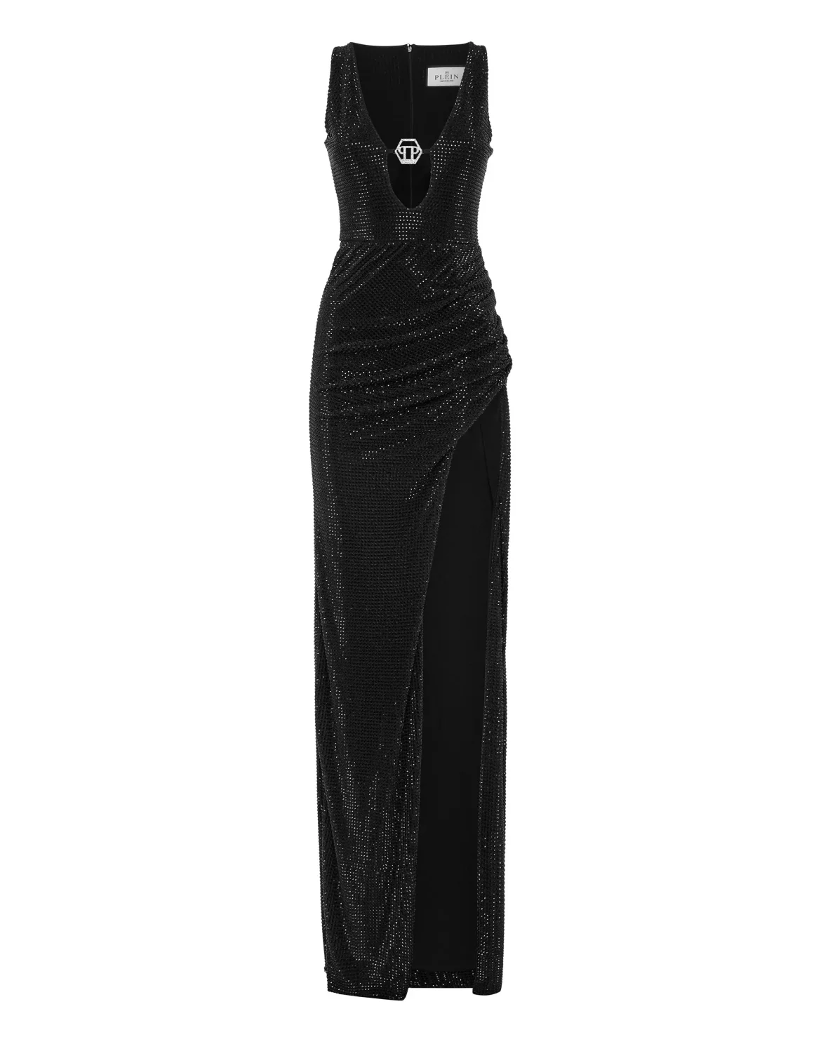 Long Dress Crystal, цвет: Черный
