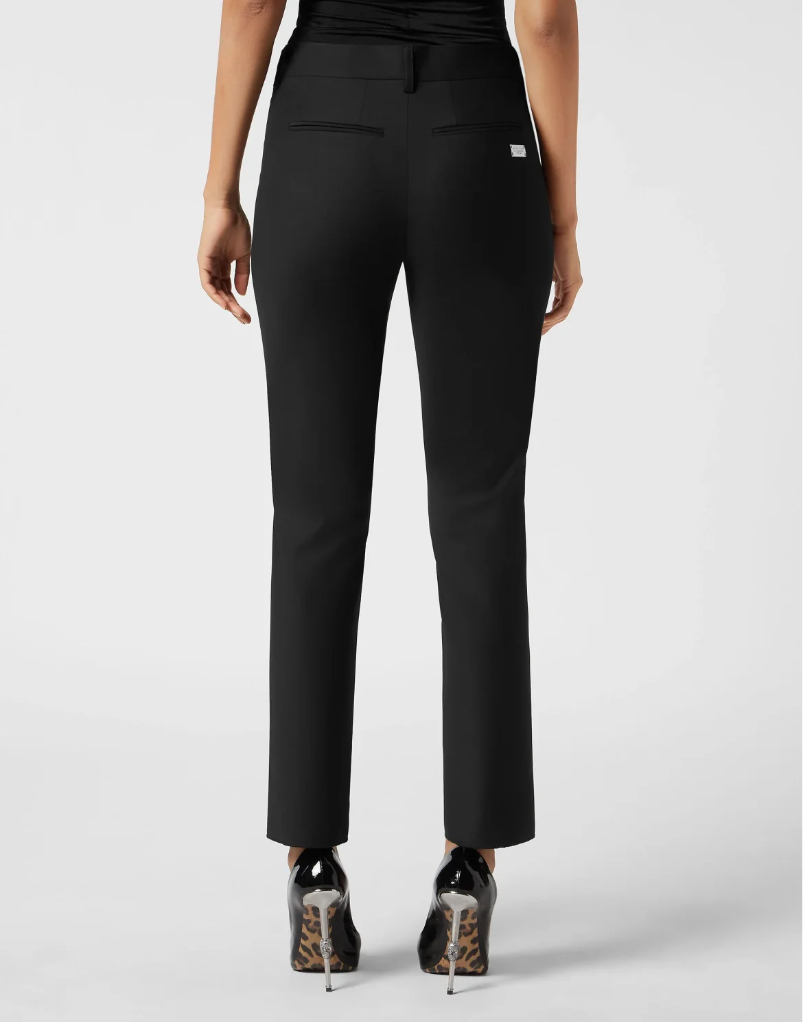 Wool Office Trousers, цвет: Черный