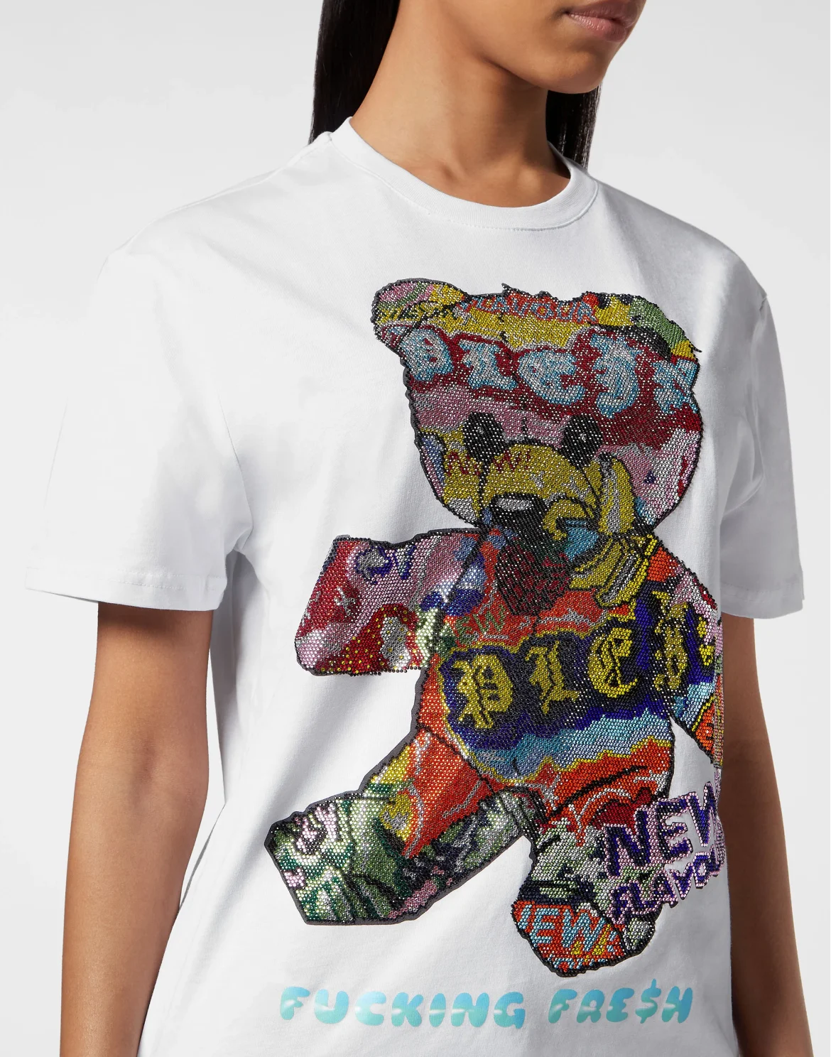 T-Shirt Man Fit Tutti Frutti, цвет: Белый