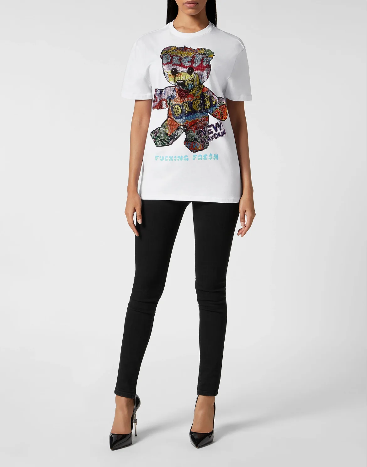 T-Shirt Man Fit Tutti Frutti, цвет: Белый