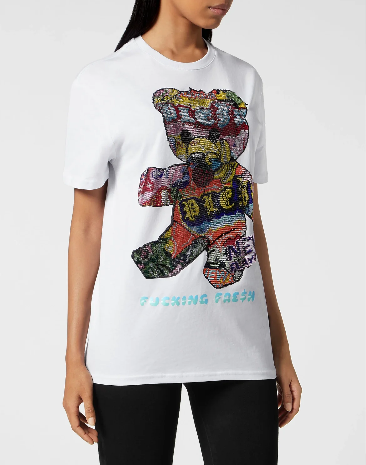 T-Shirt Man Fit Tutti Frutti, цвет: Белый
