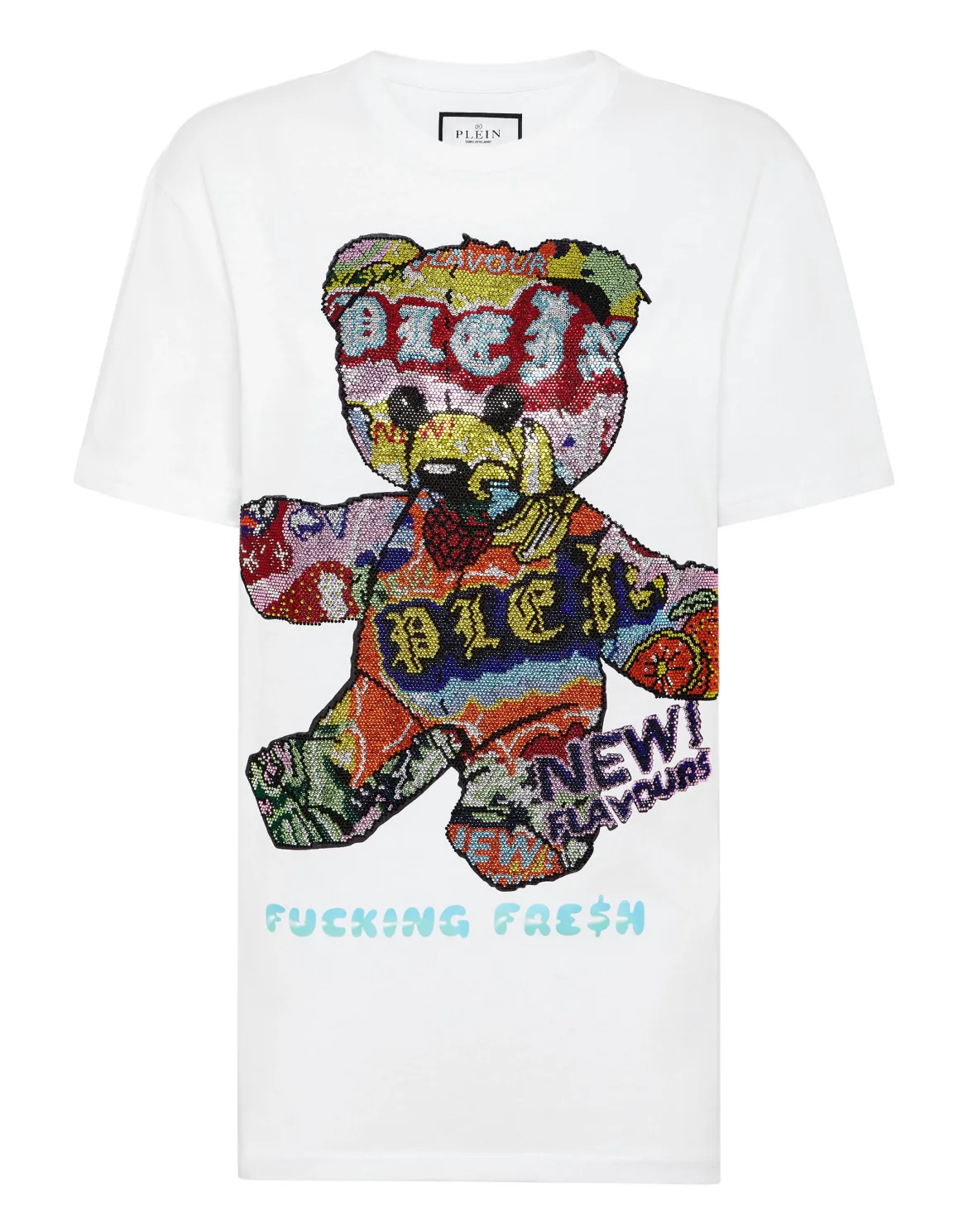 T-Shirt Man Fit Tutti Frutti, цвет: Белый