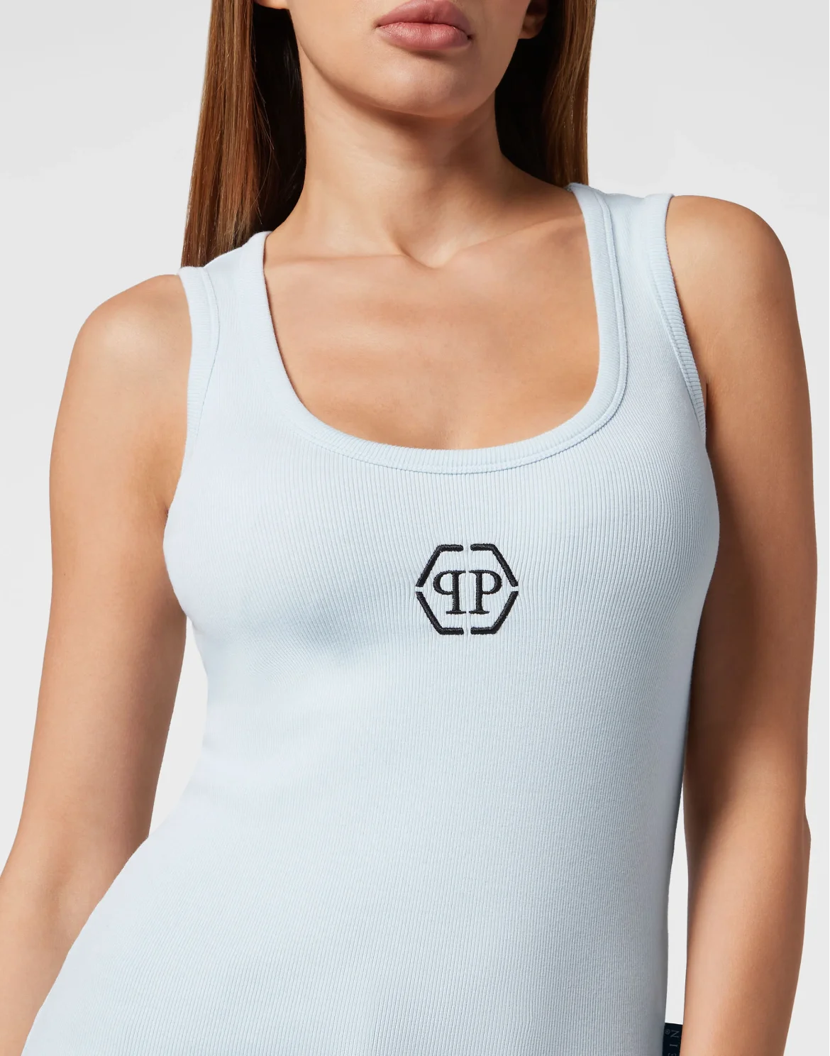 Tank Top Hexagon, цвет: Голубой