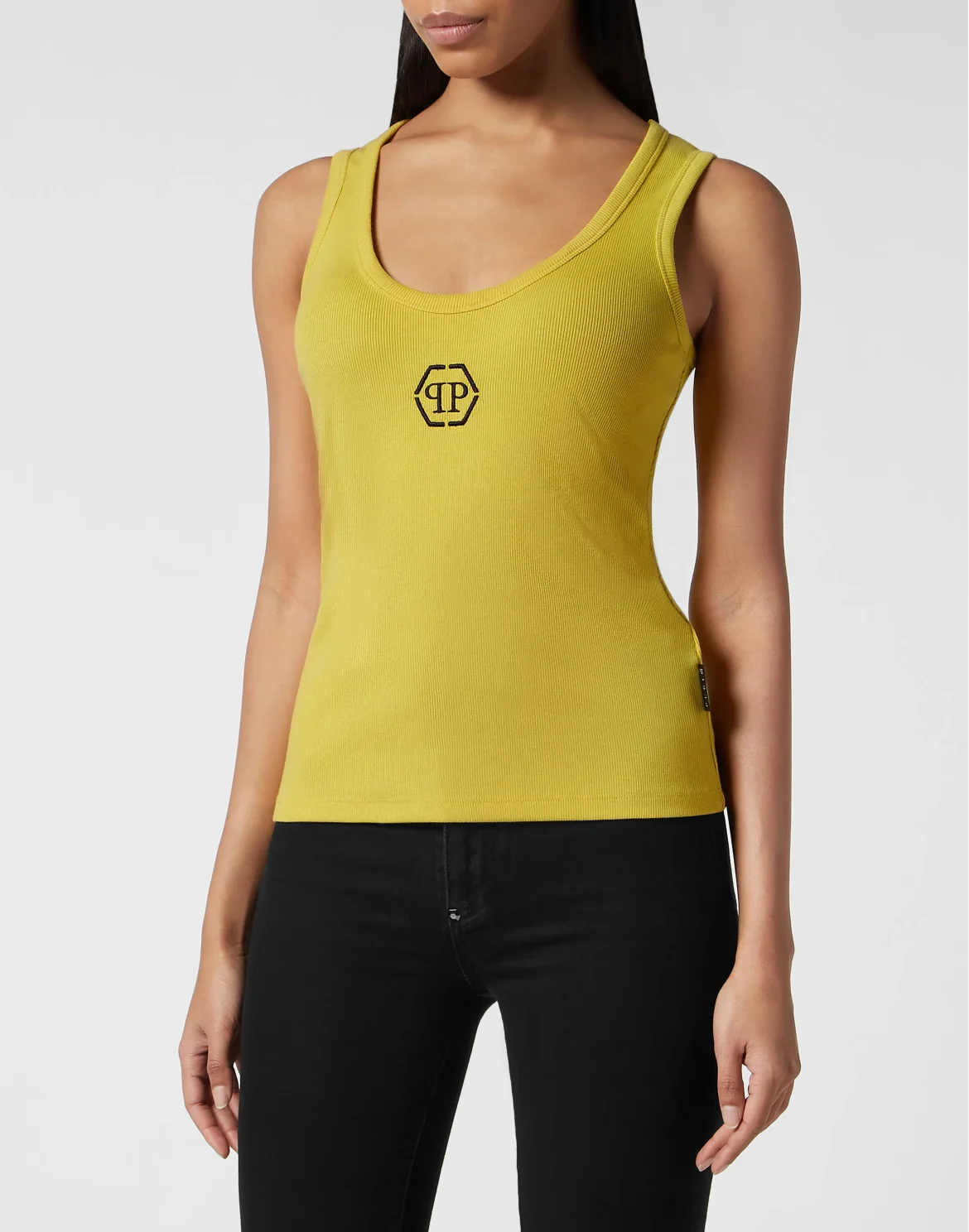 Tank Top Hexagon, цвет: Желтый