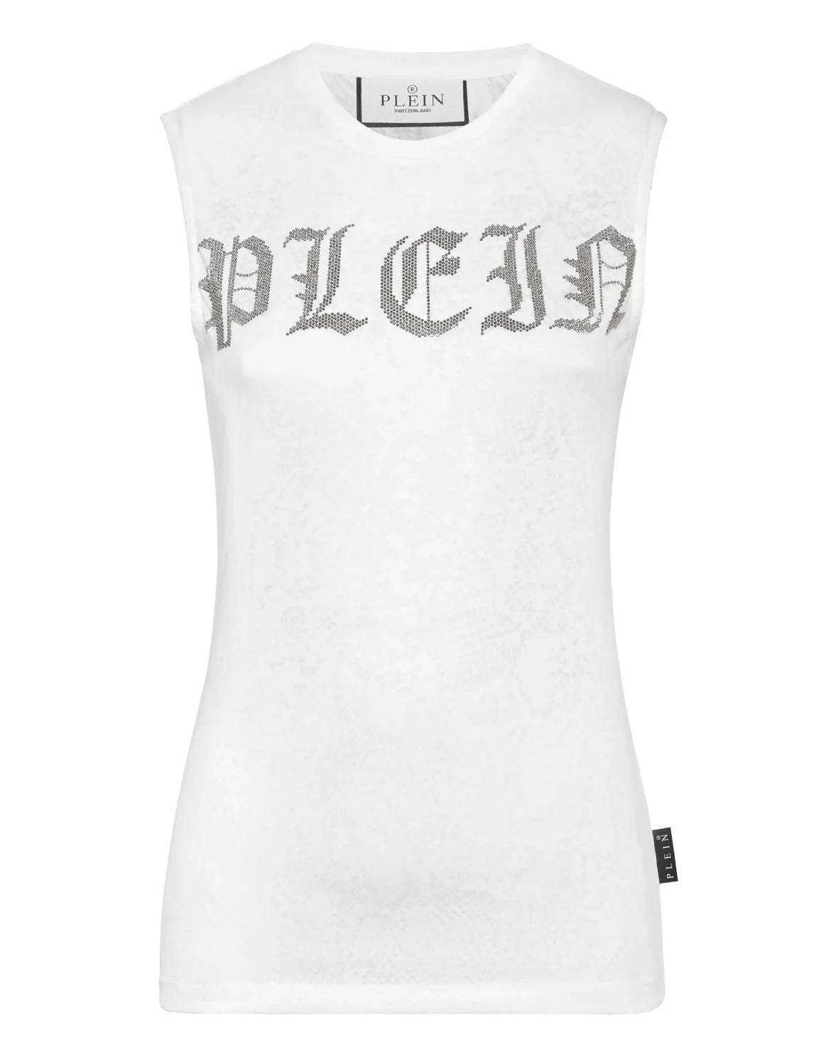 Tank Top with crystals Lace, цвет: Белый