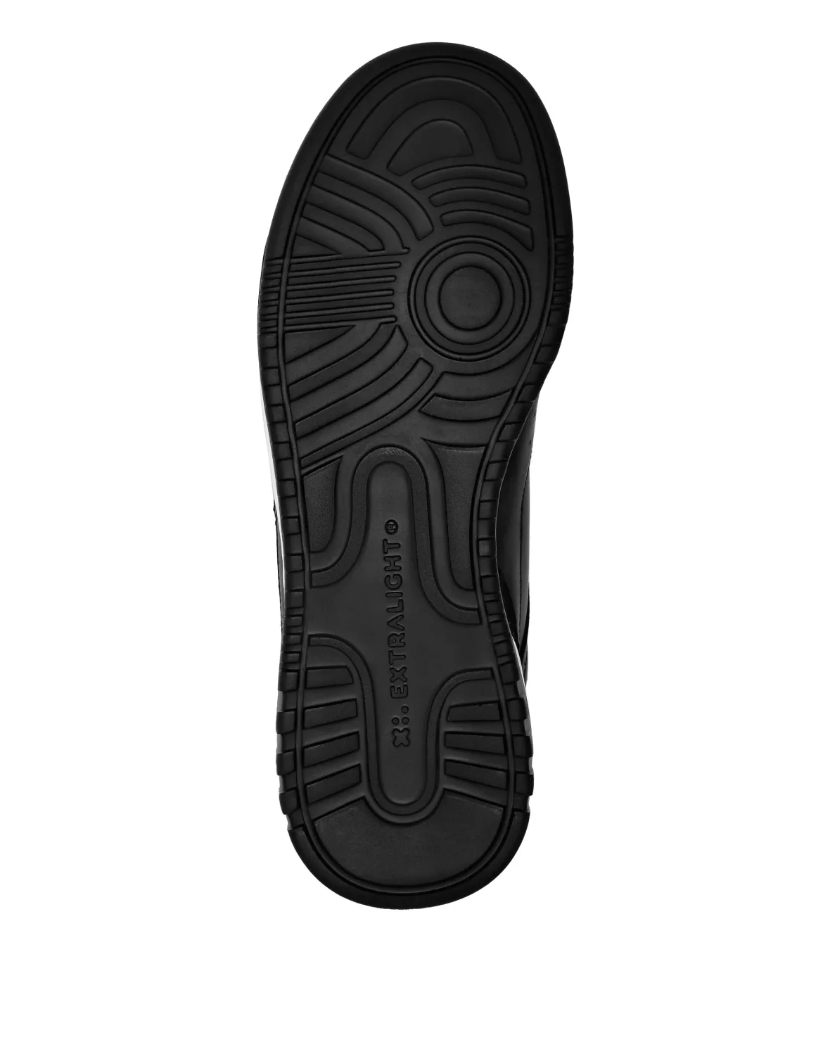 Croco Printed Leather Lo-Top Sneakers, цвет: Черный