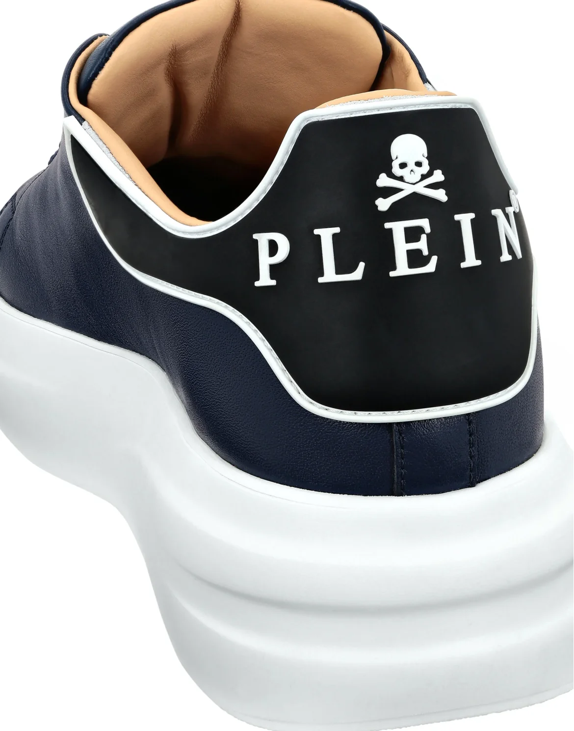 Leather Low-Top Sneakers Megastar, цвет: Синий