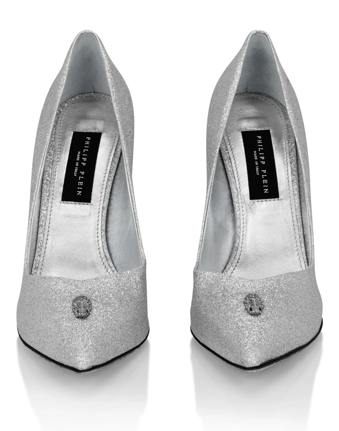 Glitter Decollete Pumps, цвет: Серебристый