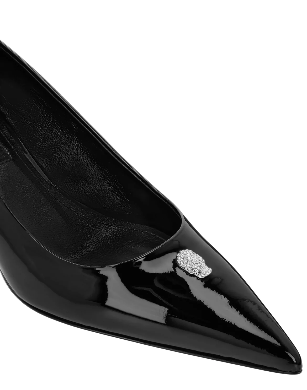 Decollete Low Heels Skull strass, цвет: Черный