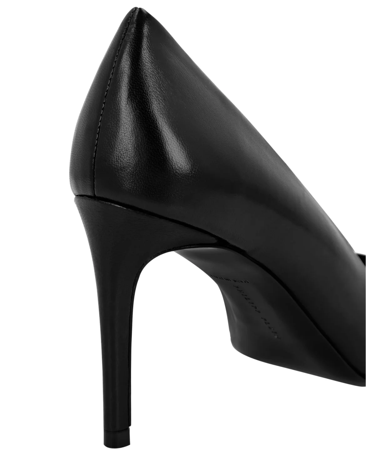 Nappa Leather Decollete Mid Heels Skull strass, цвет: Черный