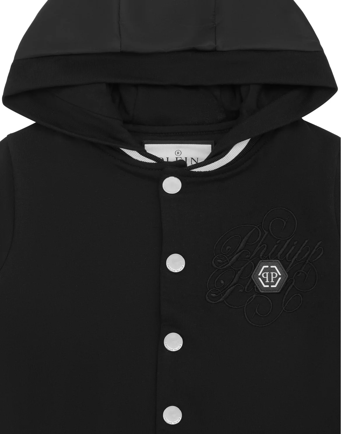 Bomber Hoodie Jacket, цвет: Черный
