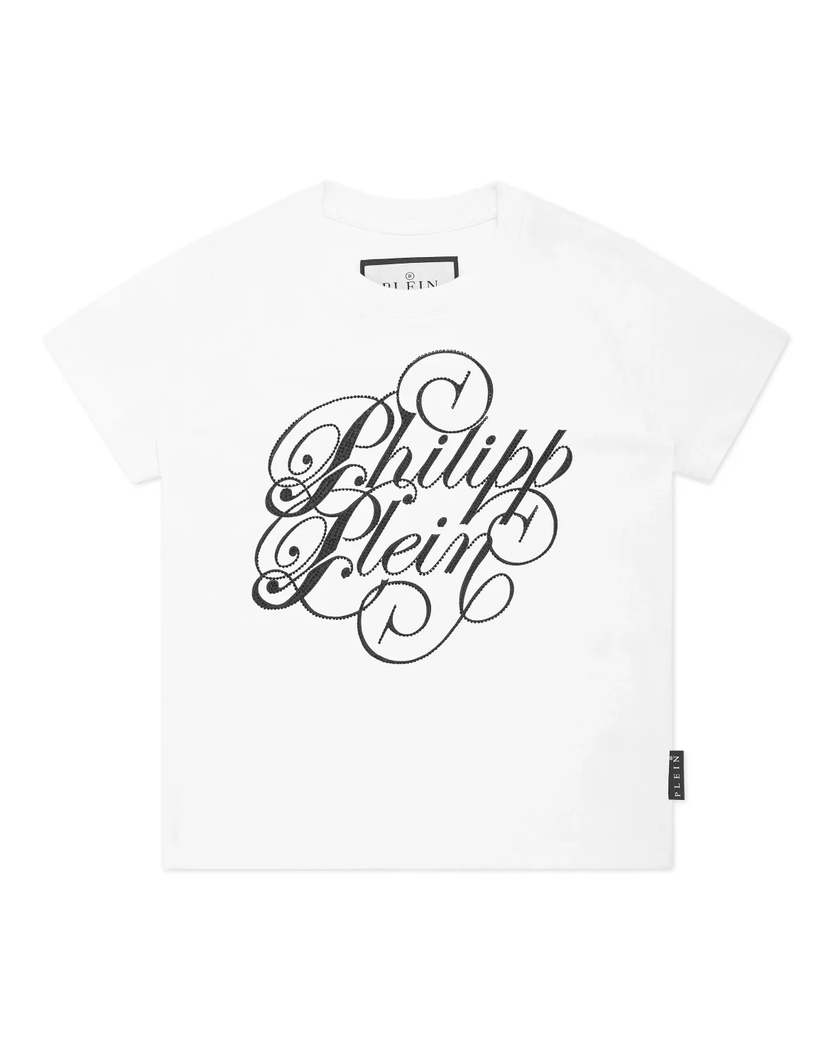 T-shirt Round Neck SS Coursive, цвет: Белый