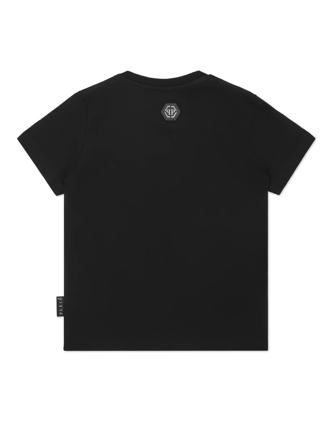 T-shirt Round Neck SS Coursive, цвет: Черный