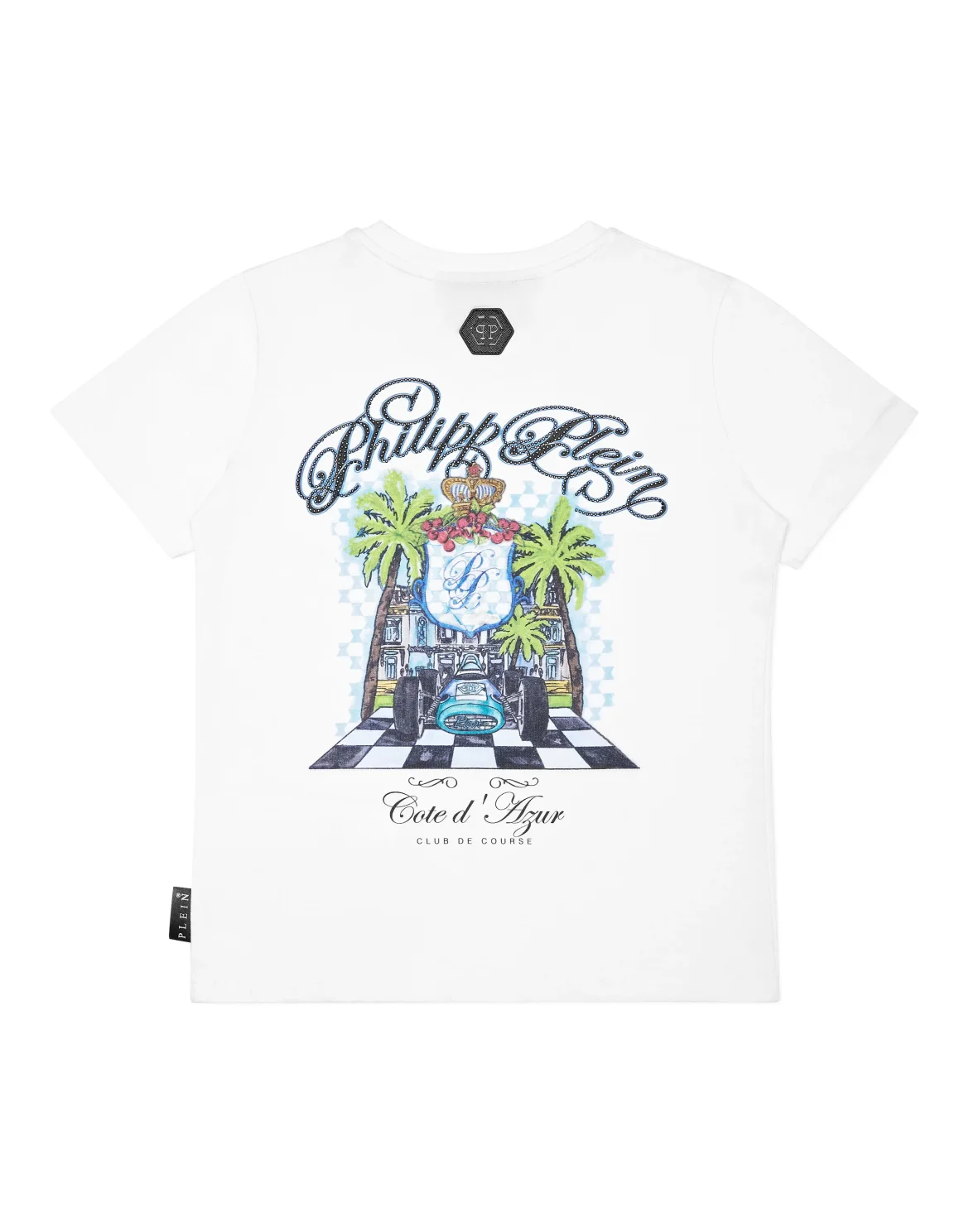 T-shirt Round Neck SS Club De Course, цвет: Белый