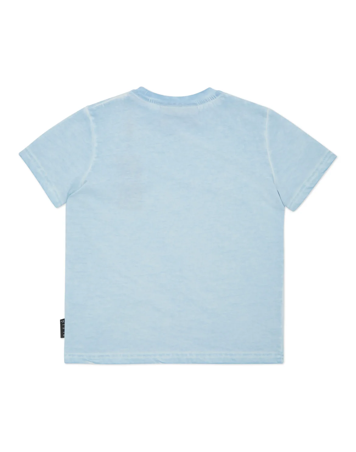 T-shirt Round Neck SS Basic Plein Old dye, цвет: Голубой