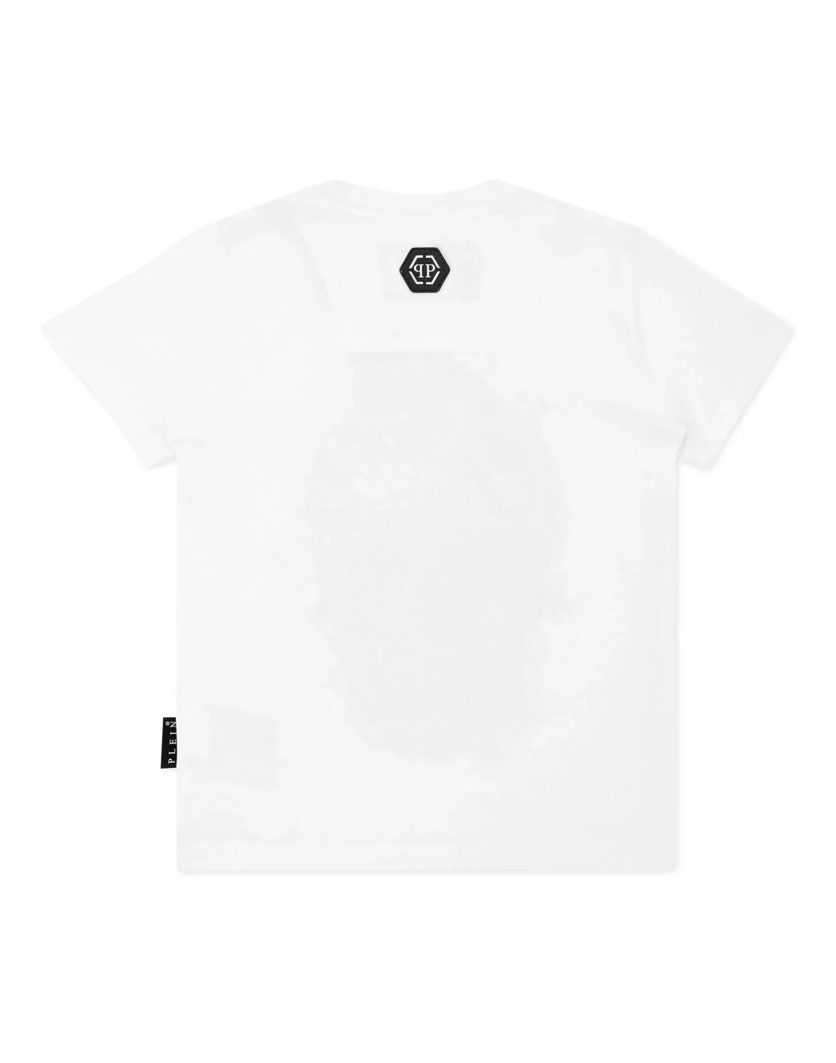 T-shirt Round Neck SS Coursive Skull, цвет: Белый